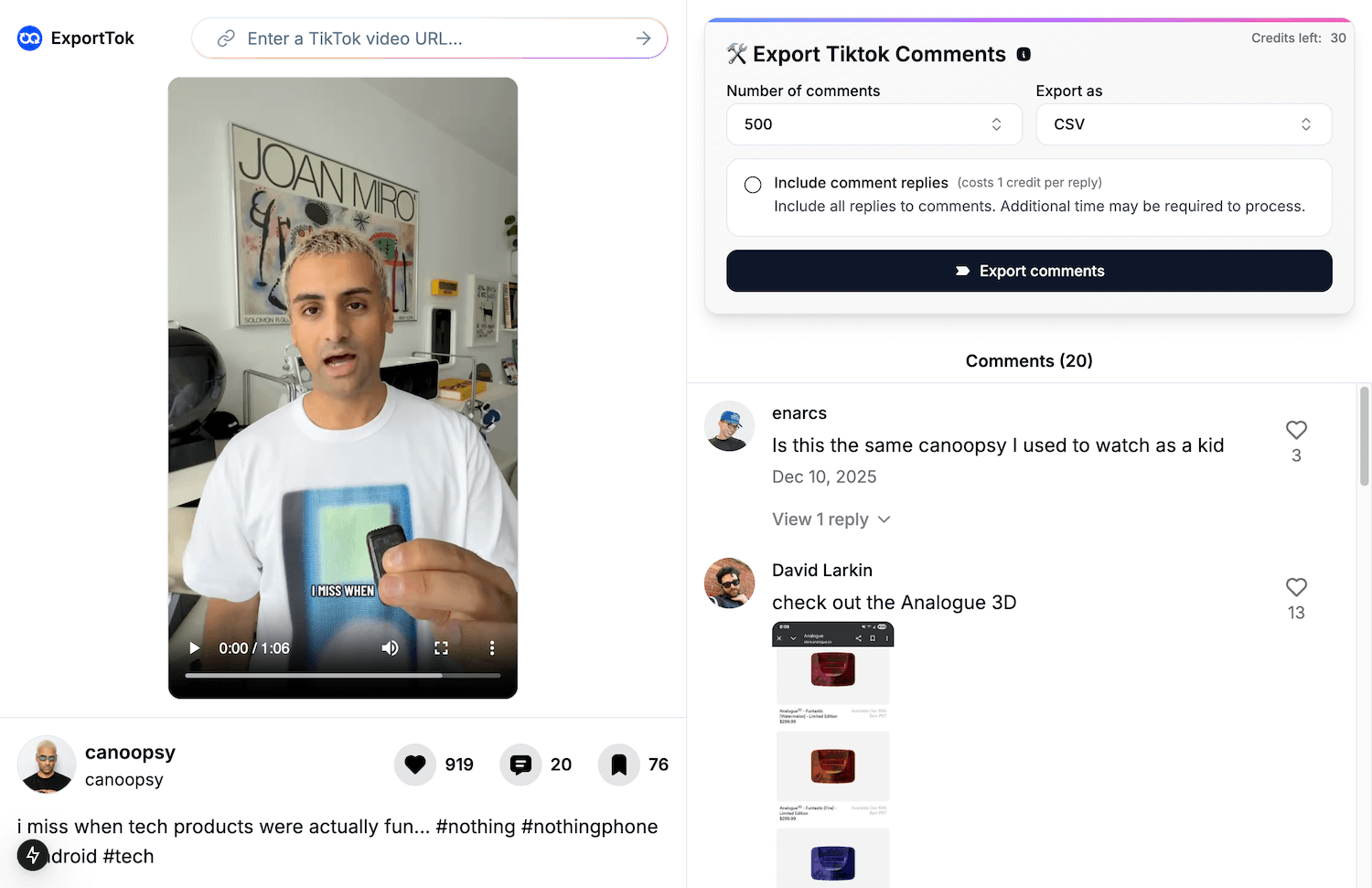 A screenshot of how to browse TikTok videos anonymously
